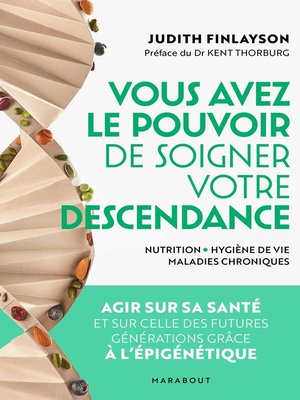 cover image of Vous avez le pouvoir de soigner votre descendance !